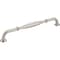 Jeffrey Alexander 224 mm Center-to-Center Satin Nickel Tiffany Cabinet Pull 658-224SN - alternate 1
